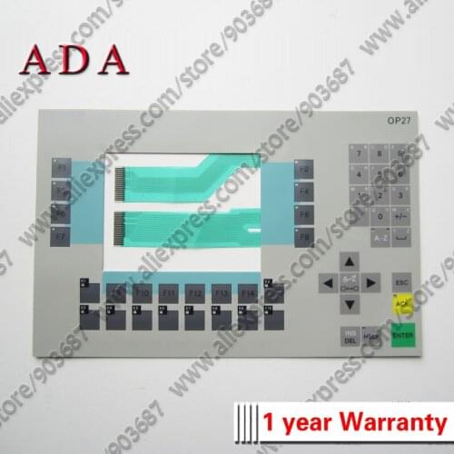 6AV3627-5AB00-0AD0 OP27 Membrane Keypad Switch for 6AV3 627-5AB00-0AD0 OP27 Membrane Keyboard