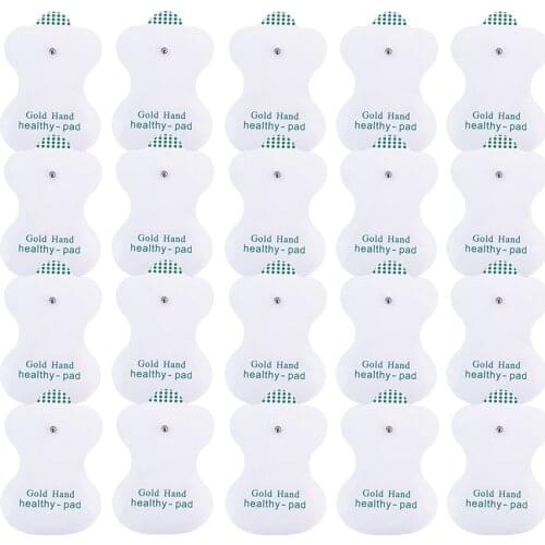 50/30/20PCS Tens Massage Electrodos Electrode Pads Tens Electrodes Health Care Device EMS Digital Therapy Machine Massager Patch