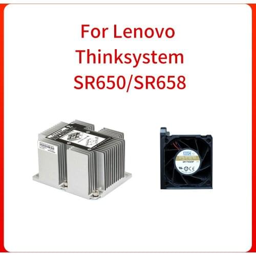 NEW Original Heatsink 01KP655 Cooling Fan 01KP692/01KP693 For Lenovo Thinksystem SR650 SR658 CPU Kit Cooler