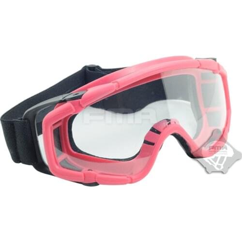FMA Elastic Band Strap Goggles Match Bring Helmet Type A ( Pink )