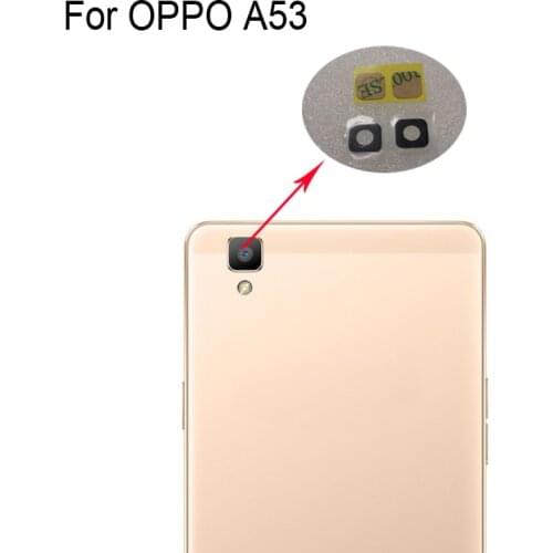 Original New For OPPO A53 a53 Rear Back Camera Glass Lens For OPPO A 53 Repair Spare Parts For OPPOA53