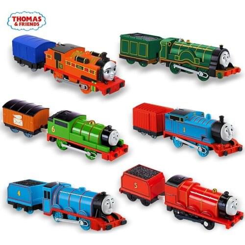 Thomas and Friends Original Train Toy Track Master 1:43 Trains Metal Model Car Material Toys for Children Kids Gift Brinquedos