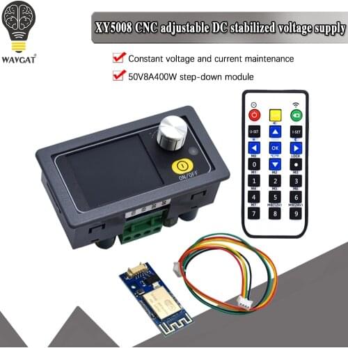 XY5008 DC DC Buck Converter CC CV 0-50V 8A 400W Power Module Adjustable Regulated Laboratory Power Supply Variable WIFF APP