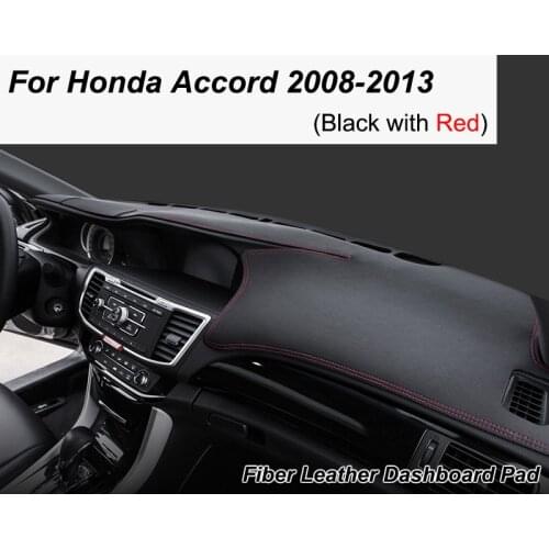 For Honda Accord 8 2008-2013 Anti-Slip Mat Dashboard Cover Pad Sunshade Dashmat Cape Rug Carpet Car Accessories