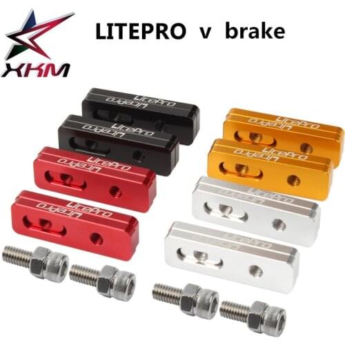 Folding bicycle brake modified extension seat 14 inches to 16 inches 406 wheels to 451 wheel V brake BMX conversion accessories