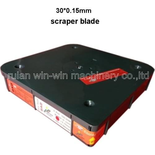 Scraper blade Gravure printing ink scraper a roll 100M Blades in coils 40mm*0.15mm*100m