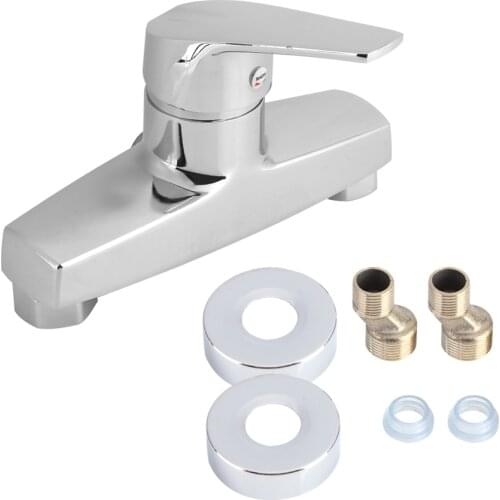 0.8-1.2mpa Pressure Easy Installation Zinc Alloy Bathroom Bathtub Single Handle Faucet Wall Mounted Bath Shower Valve Mixer Tap