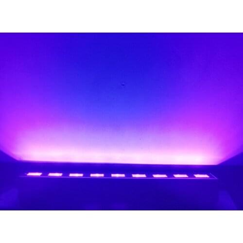 Halloween Projector LED Bar Lights 9x3W UV Color Led Wall Wash DMX Stage Light Effect For Disco DJ KTV Club Home