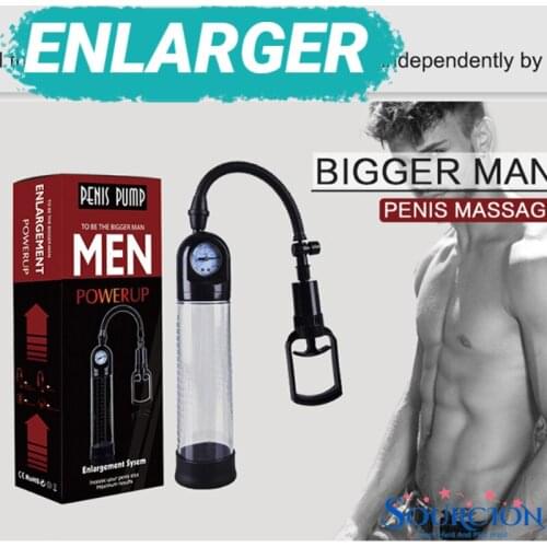 SourcionA Penis Extender Penis Pump Dick Enlargement Male Masturbator Sex Shop Penile Enlarger Vacuum Pump Adult Sex Toy For Men