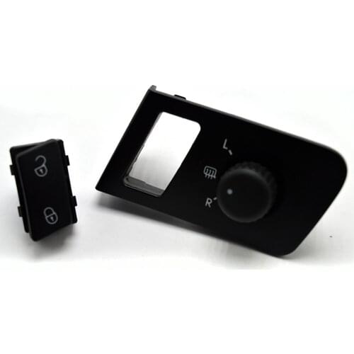 High quality Central lock switch + side mirror switch for Volkswagen VW caddy touran 1TD 962 125 1T1 959 552 1T1 959 552