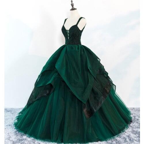Green beading fairy petal skirt long gown Medieval Renaissance gown drama stuido/princess dress costume Victorian Belle Ball