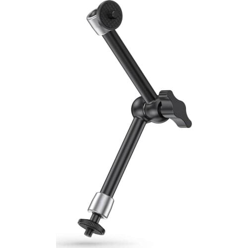 11 inch Adjustable Power Articulating Magic Arm with Both 1/4" Thread Screw for LCD Monitor/LED Lights