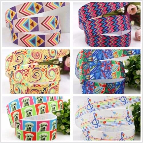 15121520 , 22MM Cartoon Series Printed grosgrain ribbon, DIY handmadeHair accessories Material wedding gift wrap