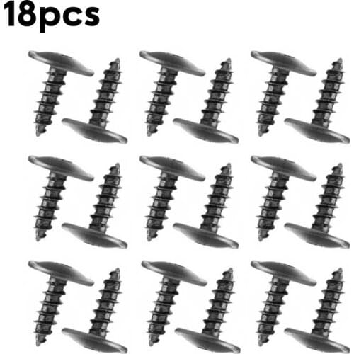 18x New Fender Liner Splash Guard Screws For Passat Beetle A4 A6 For Golf & GT I 99, 8th Digit VIN J Car Accessories