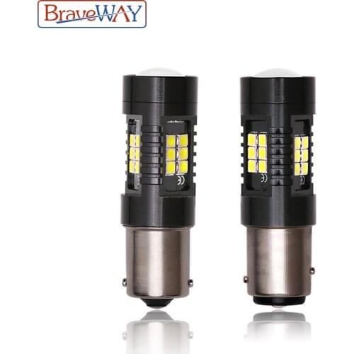 Braveway LED Bulbs P21W (BA15s)