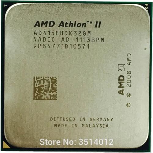 AMD Athlon II X3 415e 415 2.5 GHz Triple-Core CPU Processor 45W AD415EHDK32GM Socket AM3