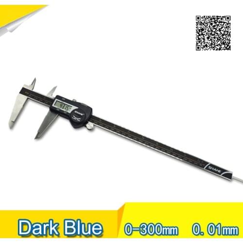 Free shipping Digital Caliper IP54 300mm Dark blue High quality Digital display calipers 0-300 digital vernier caliper