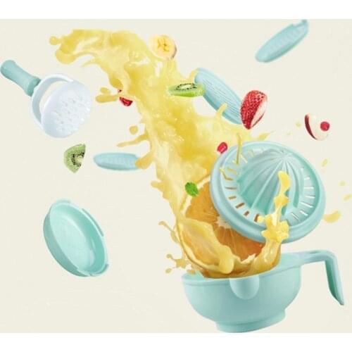 Baby food supplement grinder Manual food grinding bowl Baby puree cooking machine Multi-function food supplement tool set