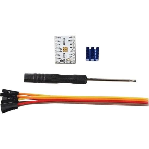 Stepping Motor Driver TMC2209 V3.0 Stepsticks Mute Driver 256 Microsteps Current 2.8A Peak 3D Printer Parts for Creality