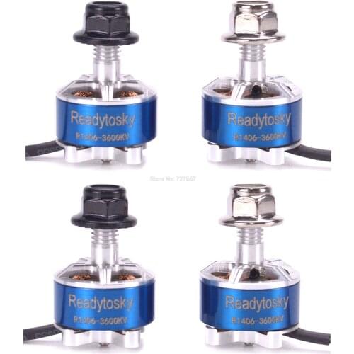 NEW Readytosky 1406 3600KV 2-4S CW CCW Brushless Motor for RC Models Multicopter Frame DIY Part FPV Racing Drone