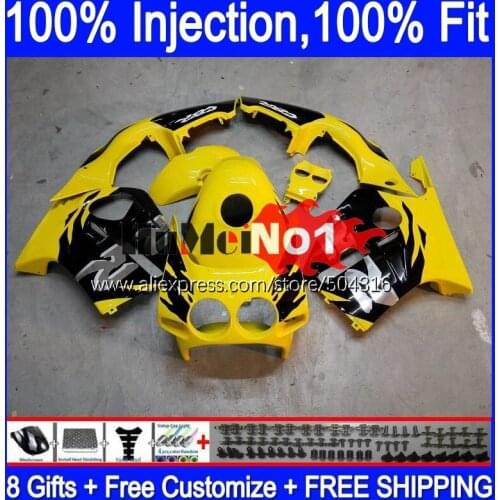 Injection For HONDA CBR 250RR CBR250RR 90 91 92 93 94 135MC.5 MC22 CBR250 RR 1995 1996 1997 1998 1999 OEM Fairing yellow gloss