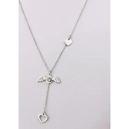 Korean fashion necklace steel