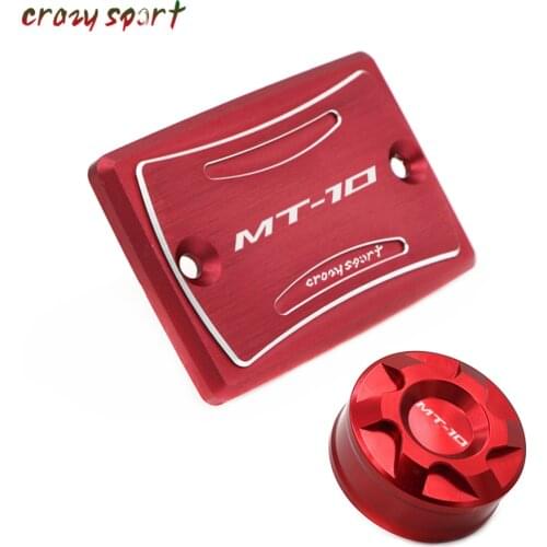 2019 For YAMAHA MT10 FZ10 Front &Rear Brake Fluid Reservoir Cover MT-10 FZ-10 Motorcycle Master Cylinder Accessories