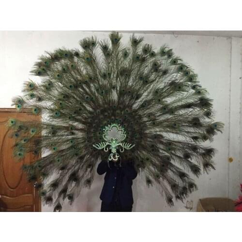 Latin dance Samba accessories Fashion exquisite headdress feathers Delicate dance shows accessories