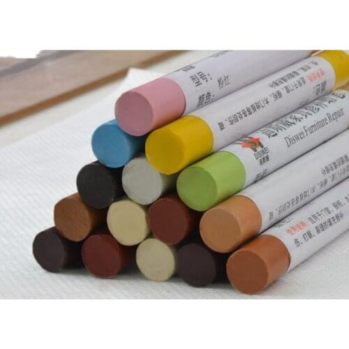 1pcs Floor repair materials furniture repair crayons composite wood repair paint pit filling seam repairing scratch