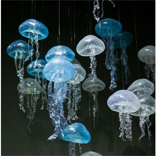 PVC Jellyfish For Shop Window Exhibition Hall Wedding Home Decoration