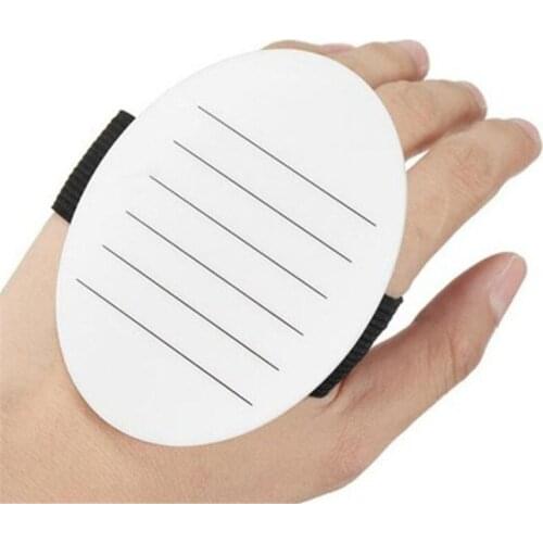1PC Acrylic Eyelash Glue Extension Pallet Holder Lash Eyelashes Individual Tile Palette Belt Adhesive Ceramic Eye Lash Pad