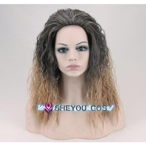 Aquaman wig Role Play Poseidon Hair Heat Resistant Cosplay Wigs + Wig Cap