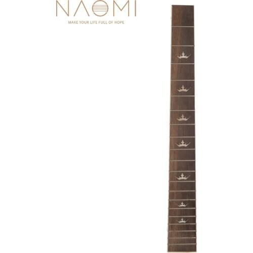 NAOMI 41'' 20 Fret Guitar Fretboard Acoustic Folk Guitar Rosewood Fretboard Fingerboard Guitar Parts Accessories New