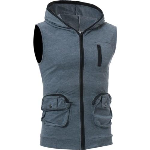 SGHYESS Men's Vests With Pockets