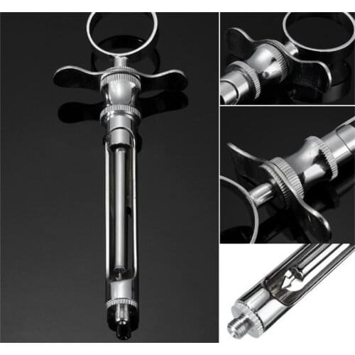 Dental Syringe Dental Anesthesia Aspirating Syringe Stainless Steel Dentistry Surgical Instrument With Head Dental Teeth Care