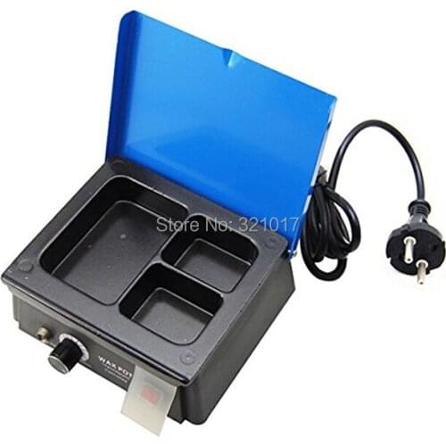 Dental Lab Equipment Analog Wax Heater Pot 3 pots Waxing Dentist Instrument Free Shipping