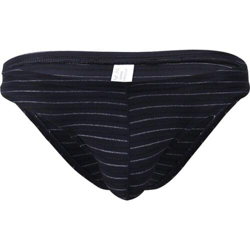 Men Underwear Briefs Cotton Breathable Low Rise Male Panties Cueca Tanga U Pouch Comfortable Underpants Slip Homme Briefs