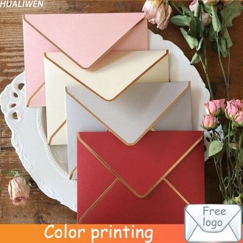 10Pcs/lot Retro Vintage Blank Pearlescent Paper Envelope Wedding Party Invitation Envelope Greeting Card Gift Envelope