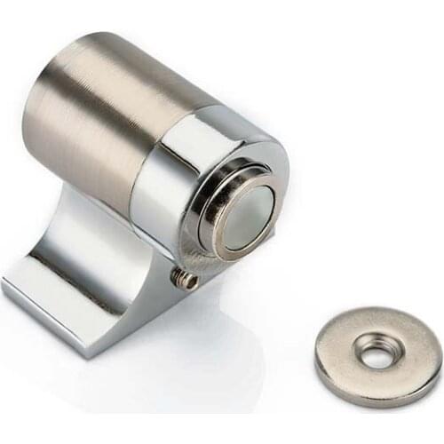 High Quality Satin finish magnetic door stopper door touch KF224