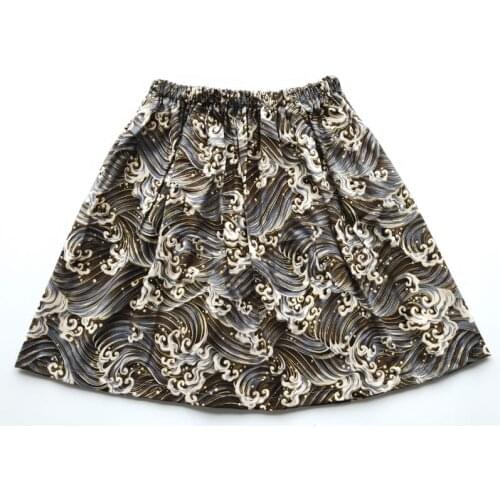 Golden Wave New summer Kids Girl Skirt Princess A-line Cotton Girls Skirts Fashion Princess Children Clothing Baby Clothes