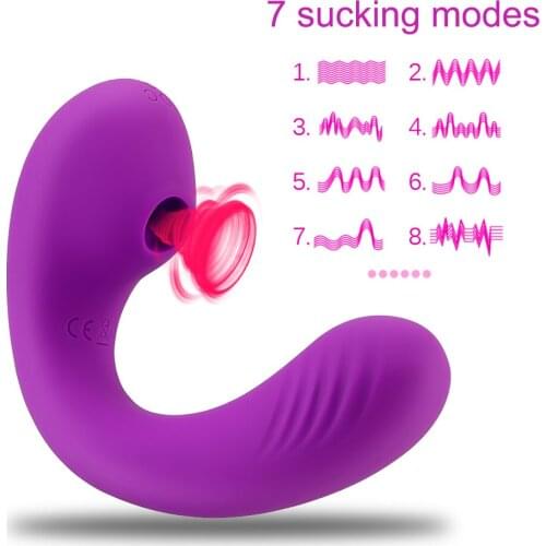 10 Speed Vagina Sucking Vibrator for Women Sex Toys Double Vibration Stimulate G spot Vagina Clitoris Female Masturbator