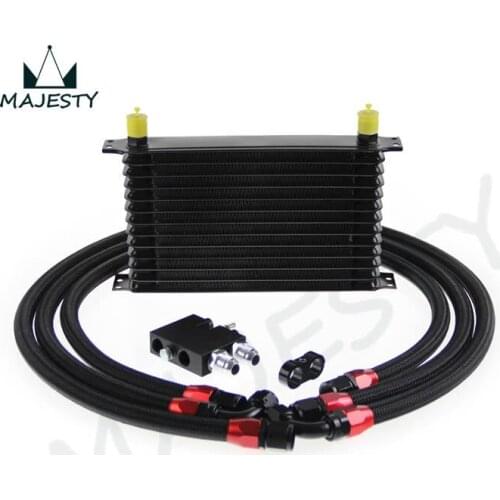 13 row Oil Cooler kit for BMW N54 engine twin turbo 135i (E82) 335i (E90.E92.E93)