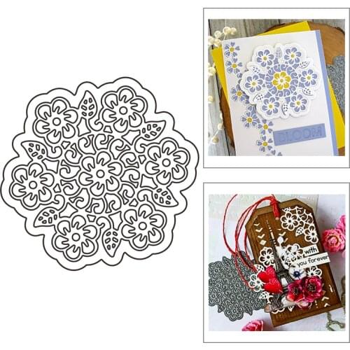 2021 New Christmas Snowflake Pattern and Silhouettes Metal Cutting Dies For Mould Cut Paper Making Card Scrapbooking No Stamps