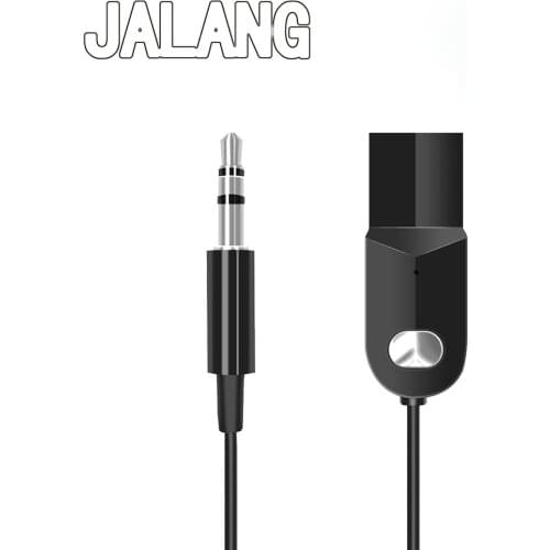 Car Bluetooth AUX Adapter Mic Handsfree Kit Receiver Dongle USB to 3.5mm Jack 3.5 mm Wireless Audio Cable Radio Speaker Wire