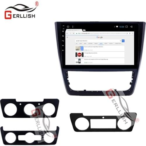 10.1 inch android car radio stereo dvd gps navigation player for Skoda Yeti 2014-2018 support Mirror Link