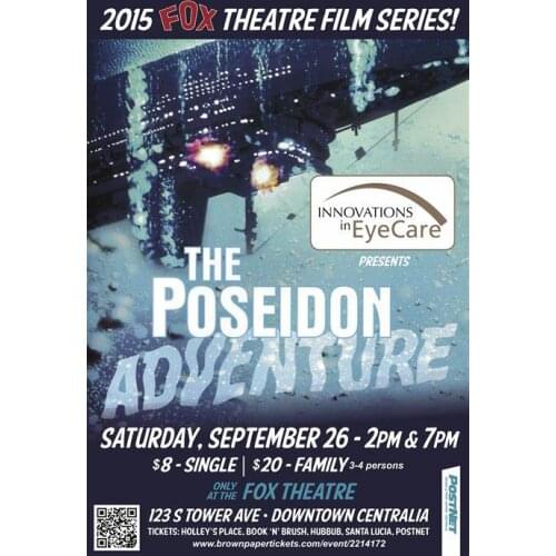 More style Choose THE POSEIDON ADVENTURE - MOVIE Art print Silk poster Home Wall Decor