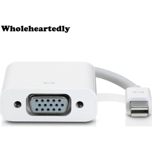 Hot Sale Thunderbolt Mini DisplayPort Display Port DP To VGA Adapter Cable for Apple MacBook Air Pro iMac Mac