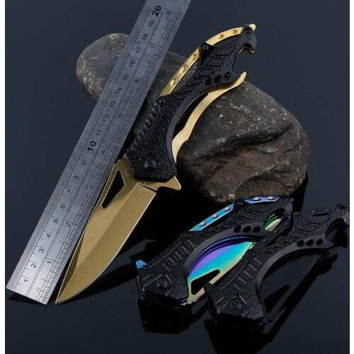 Pocket Folding Knife Survival Tactical Knife Outdoor EDC Multi Tool Stainless Steel Blade Hiking Fishing Camping Hunting Knives