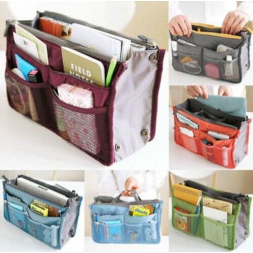 US Women Lady Travel Insert Handbag Organizer Purse Large Liner Organizer Tidy Bag Toy Storage Bags