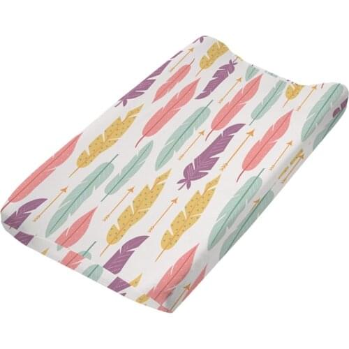 P31B Baby Changing Pad Cover Soft Cotton Nursery Table Sheet Changing Mat Protector